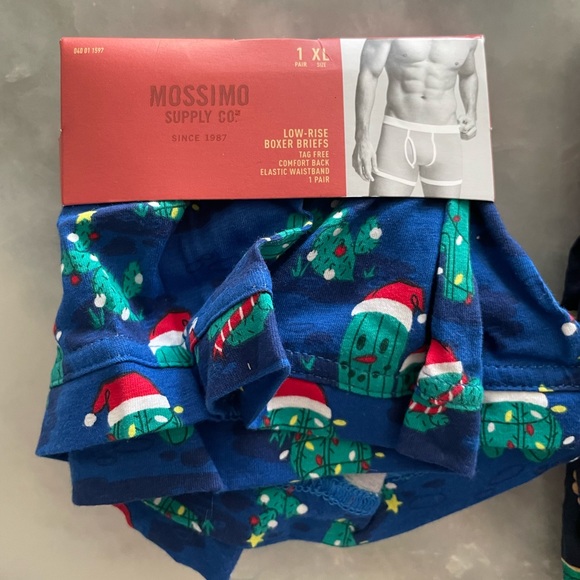 X2 BUNDLE Slim Fit Mossimo Men’s Boxer Shorts - Picture 3 of 5